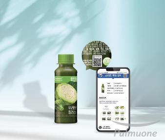 풀무원녹즙, 대표 제품 ‘위러브플러스’에 QR코드 활용한 e-라벨 도입… 음료업계 첫 식품표시 간소화