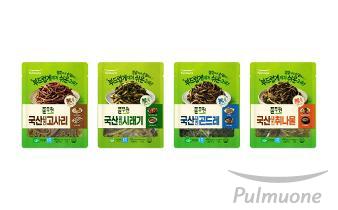 풀무원, 부드럽게 데쳐내 누구나 손쉽게 요리하는 ‘국산 데친 나물’ 4종 출시