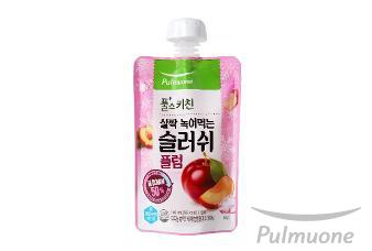 풀무원, 당 저감 빙과 ‘살짝 녹여먹는 슬러쉬 플럼’ 출시