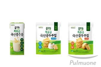 풀무원, ‘특등급 국산콩’ 활용 음료 및 간식 확대…프리미엄 두유·두부칩 선봬