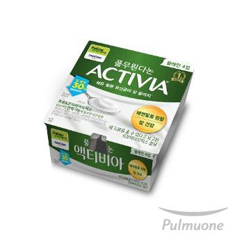 풀무원다논, 액티비아 핵심 제품 ‘액티비아 컵 플레인’ 당 저감 리뉴얼